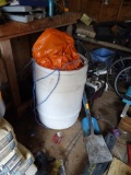 55 Gallon Barrel w/tarps-plastic