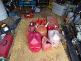 Gas Cans-13 total-6 are full of gas