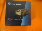 FlashPoint R2 TTL Transmitter for Nikon-Never Used!