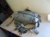 Military parachute bag