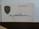 Autograph of Dwight D. Eisenhower