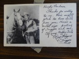 Pictures/Autographs of Roy Rogers and Gene Autry