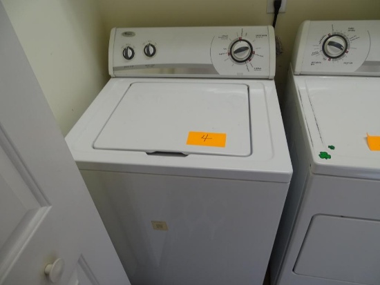 Whirlpool Top Loading Washer- 37" H x 25.5" D x 29" W.