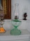 Oil Lamp-inside switch-green base