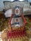 Side chair-southwestern theme fabric