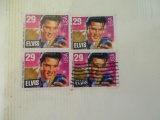 Stamp Collection-includes 29 cent Elvis Presley and 3 cent USA Rough Riders, plus lots more!