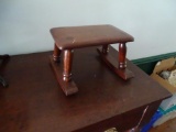 Wooden stool Rocker