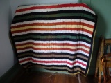 Handmade quilt-stripes