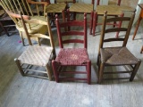 3 small chairs