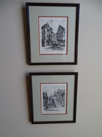 2 Lithographs from Germany