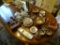 All items on table, includes Bowl/saucer, Spoon collection, etc., etc.