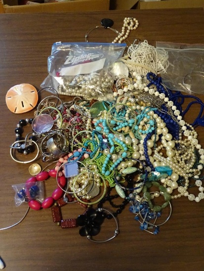 Bag of Costume Jewelry