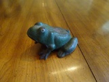 Frog cast iron doorstop-1940s