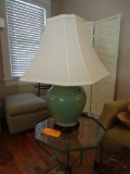 Table Lamp-green base