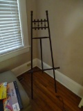 Wooden Easel and Supplies-22