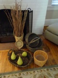 5 Baskets -one is a Charleston Sweetgrass