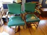 2 Green Chairs-1 rolls