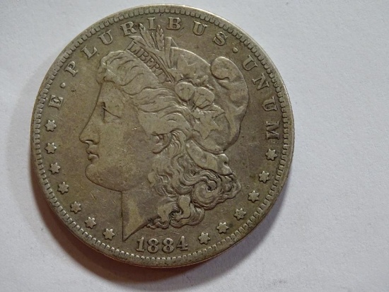 1884 Morgan Dollar