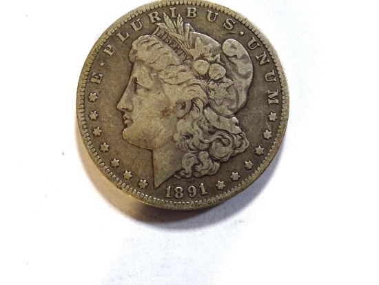 1891 Morgan Dollar