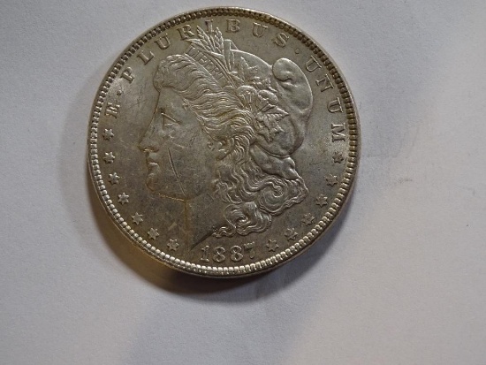 1887 Morgan Dollar