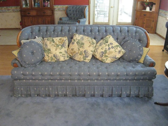 Sofa, Loveseat, Chair and Pillows-Furniture made by England/Corsair