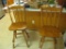 2 Wooden Bar Stools