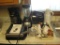 Coffepot, Oster Blender, Mixer, Carafe, Faberware Waffle Maker, Chopper, Mixer, cookie cutters