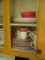 2 Sets of dishes, meat platters, etc. Set w/orange trim is Home360 and other is Pfaltzcraft