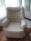 Upholstered rocking chair
