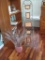 Floor vase and Metal Picture stand