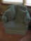 Small side chair-blue