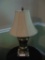 2 Brass base lamps