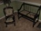 Rocker and Loveseat