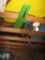 3 Slalom skis, 2 knee boards and a Wake board