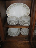 Mikasa Love Song fine china-8 pc place setting: dinner plate, salad plate, cups/saucers, soup bowls,