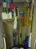 Cleaning supplies w/mops