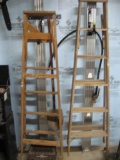 2 - 6' Wooden ladders