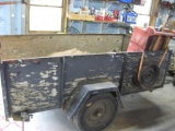 Homemade Wooden Trailer (no title), 100