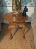 2 Wooden Side Tables-Broyhill; 27