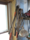 Shop light and 3 loppers