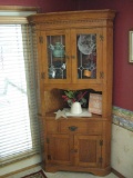 Wood corner cabinet-Rex Furniture Company, GA., 78