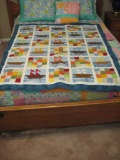 Small Handmade Quilt: 53