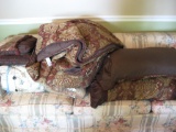 King size comforter plus 2 full size bedspreads