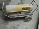 Master Kerosene Heater-135K BTU, MH-135T-KFA-half full kerosene-plus empty jug