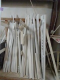 Wood pieces-assorted sizes