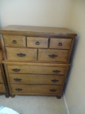 Wood Chest of Drawers