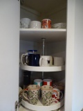 All items in cabinet; mugs, etc.