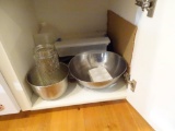 Mixing bowls; misc.