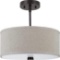 Sea Gull Lighting 77262-710 Dayna Shade Semi-Flush Convertible Pendant Ceiling Fixture, Two - Light,