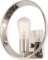 Quoizel UPTR8701IS Uptown Theater Row Unique Wall Sconce Light, 1-Light, 100 Watt, Imperial Silver